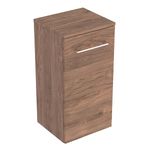 Mueble lateral Geberit Selnova Square con una puerta: 33x65x29.7cm, Nogal hickory